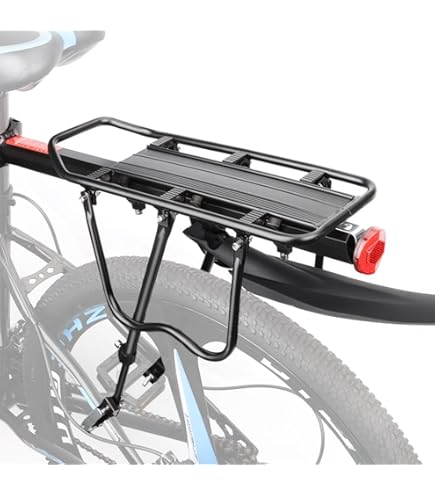 Amazon | Thecom 自転車荷台 リアキャリア 自転車 泥除け付き